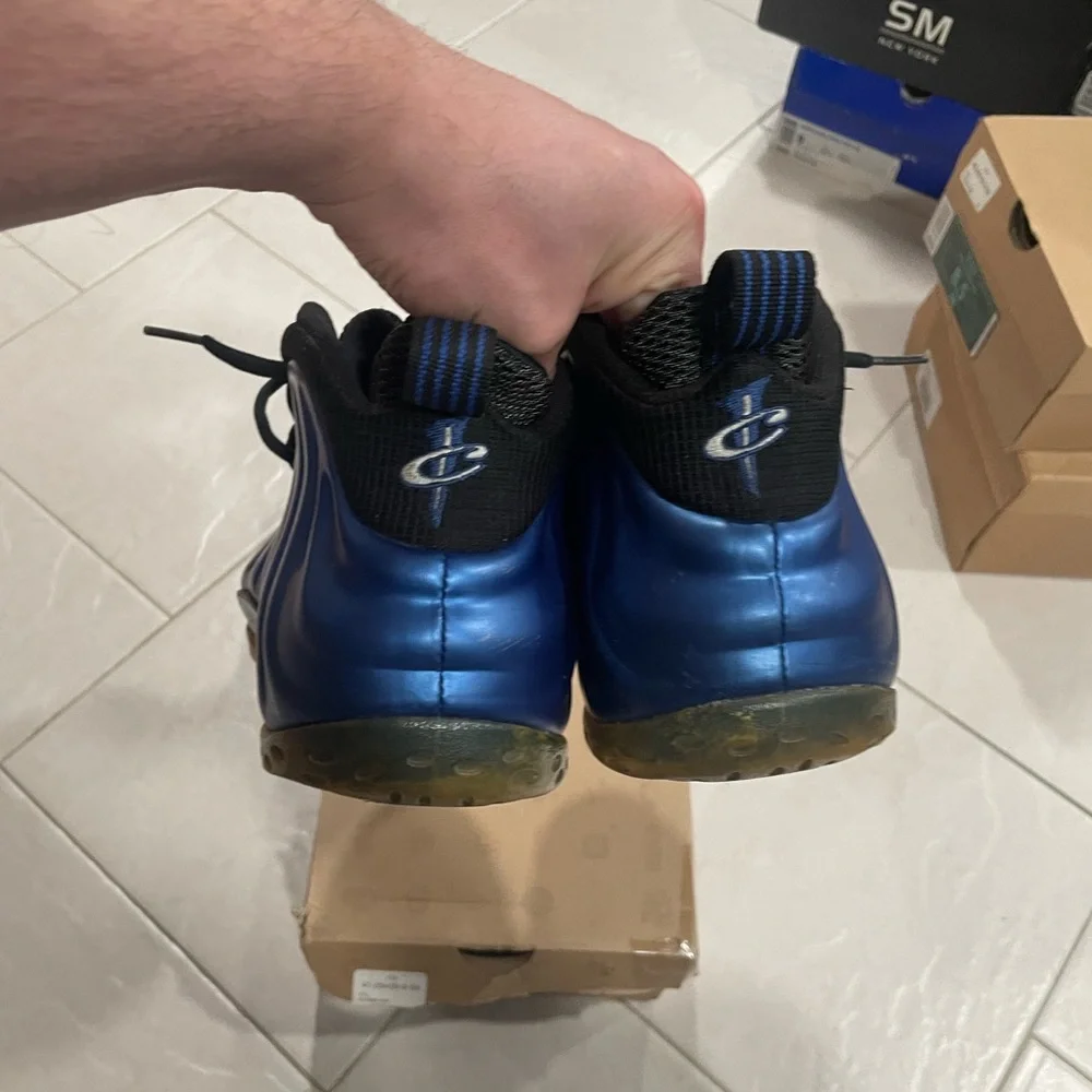 Nike Air Foamposite One Royal Blue 2010 Size 9 US 314996-500